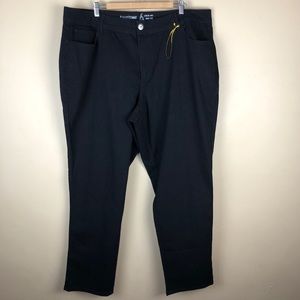 Black Jeans Comfort Waist Tummy Tuck